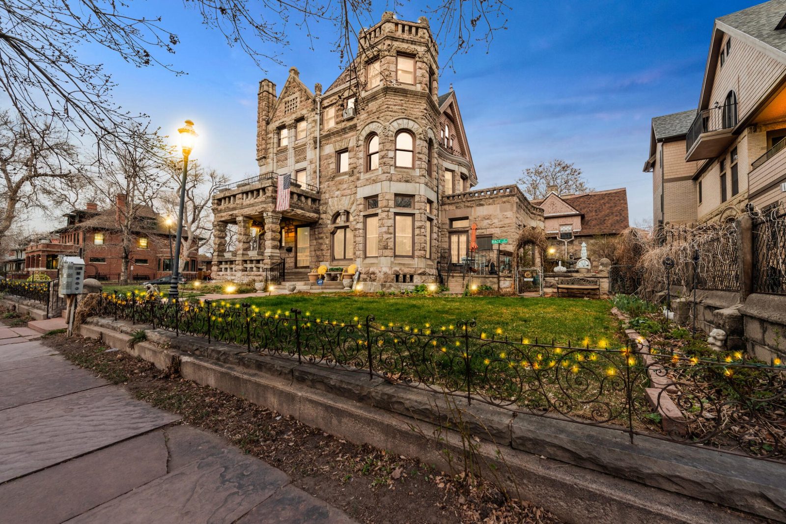 Castle Marne 1889 historic exterior Denver