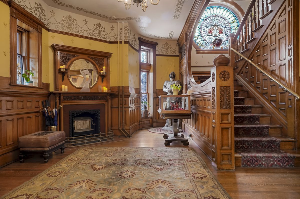 Castle Marne historic foyer